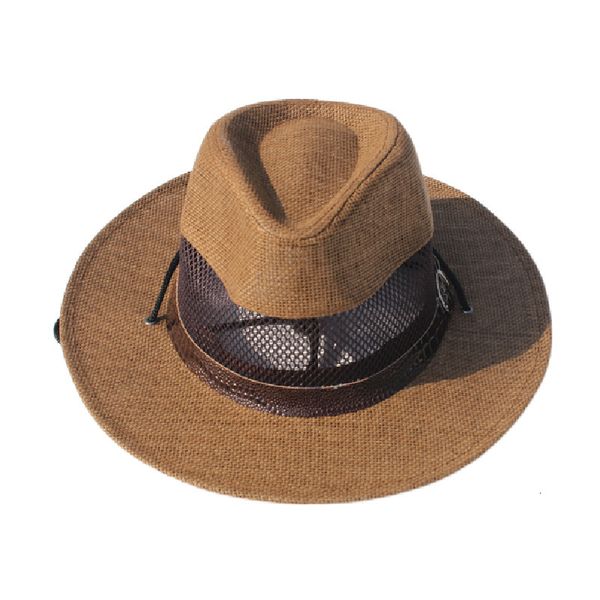 hat straw monofilament men's felt double layer net, Blue;gray
hat straw monofilament men's felt double layer net, Blue;gray