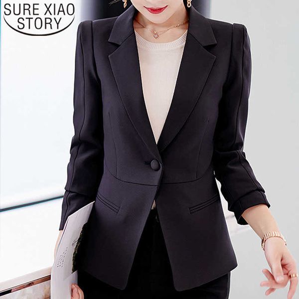 fashion autumn coats and jackets women long sleeve solid suit collar formal coat women jacket office outwear clothes 1346 45 210527, Black;brown
fashion autumn coats and jackets women long sleeve solid suit collar formal coat women jacket office outwear clothes 1346 45 210527, Black;brown