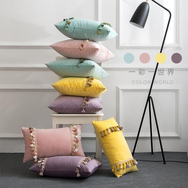 45x45/50x30/55x55plain velvet tassel back cushion pillowcase sofa lumbar pillow case cover decorative throw cushion/decorative
45x45/50x30/55x55plain velvet tassel back cushion pillowcase sofa lumbar pillow case cover decorative throw cushion/decorative