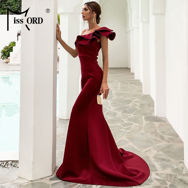 2021missord women one shoulder ruffles evening party dress solid color celebrity maxi dress slash neck women dress ft19938-1, Black;gray
2021missord women one shoulder ruffles evening party dress solid color celebrity maxi dress slash neck women dress ft19938-1, Black;gray