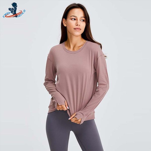 yoga outfit deepsence gym sport suit long sleeve female women wear workout running clothing fitness athletic loose shirts
yoga outfit deepsence gym sport suit long sleeve female women wear workout running clothing fitness athletic loose shirts