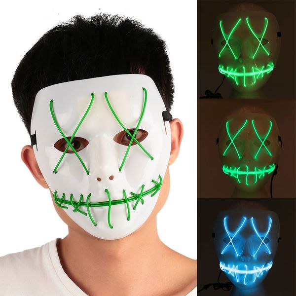 cool led luminous glowing masquerade mask halloween party decoration funny cosplay costume horrible masks for festival parties
cool led luminous glowing masquerade mask halloween party decoration funny cosplay costume horrible masks for festival parties