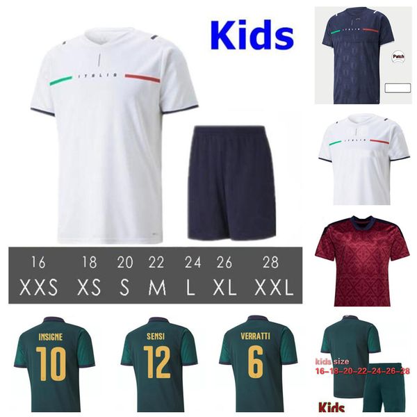 italy 2021 player version soccer jerseys home away jorginho el shaarawy bonucci insigne bernardeschi italia men + kids kit football shirts, Black;yellow
italy 2021 player version soccer jerseys home away jorginho el shaarawy bonucci insigne bernardeschi italia men + kids kit football shirts, Black;yellow