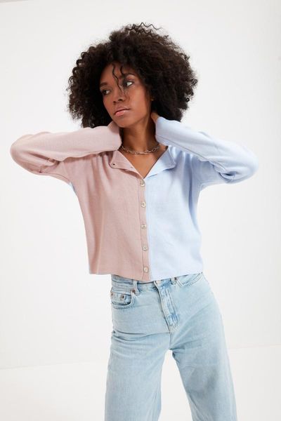 women's knits & tees trendyol with color block knitwear cardigan twoaw22hi0238, White
women's knits & tees trendyol with color block knitwear cardigan twoaw22hi0238, White
