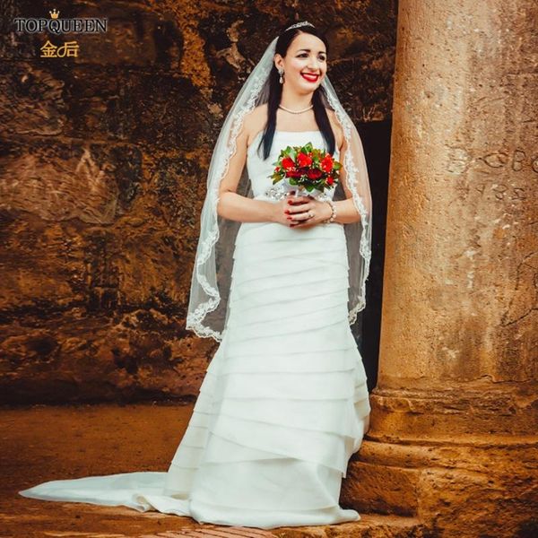bridal veils ueen v51 lace embroidery edge face veil 1.2 m fingertip 1 layer white ivory wedding with comb accessories, Black
bridal veils ueen v51 lace embroidery edge face veil 1.2 m fingertip 1 layer white ivory wedding with comb accessories, Black