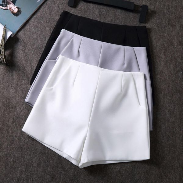 women's shorts summer clothes loose chiffon high waist mini female streetwear white wide leg solid color q2661 1z4h, White;black
women's shorts summer clothes loose chiffon high waist mini female streetwear white wide leg solid color q2661 1z4h, White;black