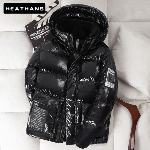 white duck feather men's coat, 30 degree winter thick warm hoodie, casual wear, couple shiny down et, 90%, Black
white duck feather men's coat, 30 degree winter thick warm hoodie, casual wear, couple shiny down et, 90%, Black