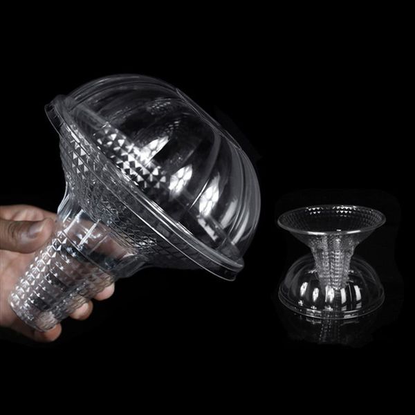 disposable cups & straws 10pcs pet transparent crystal ice cream glass thickening large dessert food snack plastic cup with lid
disposable cups & straws 10pcs pet transparent crystal ice cream glass thickening large dessert food snack plastic cup with lid