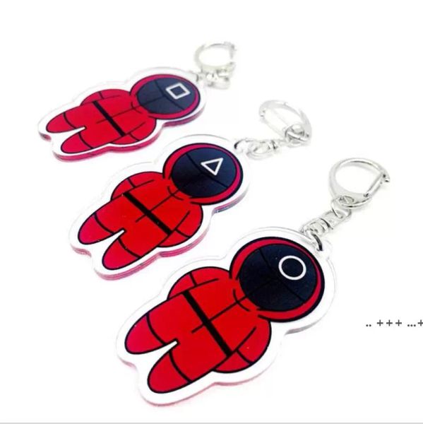 tv squid game masked man keychain party favor round square triangle delicate key chain pendants decoration keychains x3
tv squid game masked man keychain party favor round square triangle delicate key chain pendants decoration keychains x3