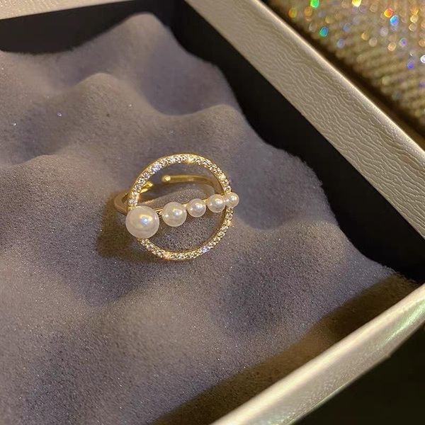 wedding rings delicate circle pearl shiny rhinestone ring for women girls unique design hollow out geometric index finger anillos jewelry, Slivery;golden
wedding rings delicate circle pearl shiny rhinestone ring for women girls unique design hollow out geometric index finger anillos jewelry, Slivery;golden