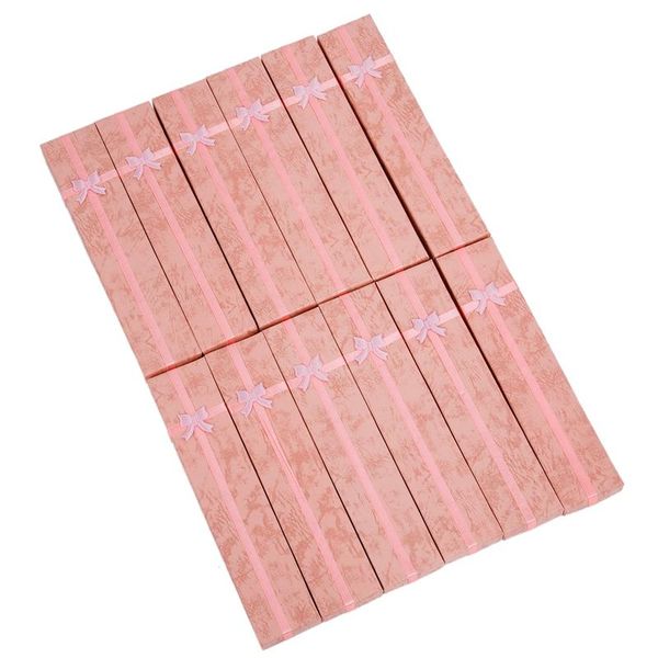 jewelry pouches, bags 12 x pink long luxury card gift boxes watch display box for pendant, Pink;blue
jewelry pouches, bags 12 x pink long luxury card gift boxes watch display box for pendant, Pink;blue