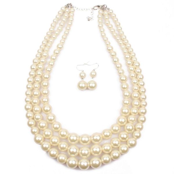 selling handmade beaded imitation pearl necklace fashion multi-layer chokers, Golden;silver
selling handmade beaded imitation pearl necklace fashion multi-layer chokers, Golden;silver