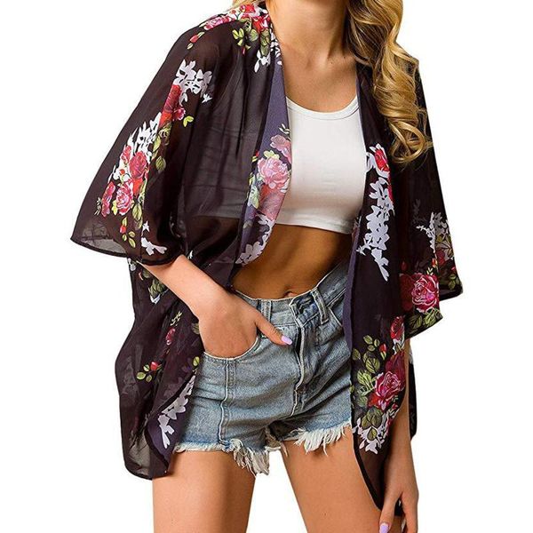 woman's polka dot beach smock lapel print chiffon long sleeve mesh perspective cover up for daily life and vacation women's swimwe, White;black
woman's polka dot beach smock lapel print chiffon long sleeve mesh perspective cover up for daily life and vacation women's swimwe, White;black