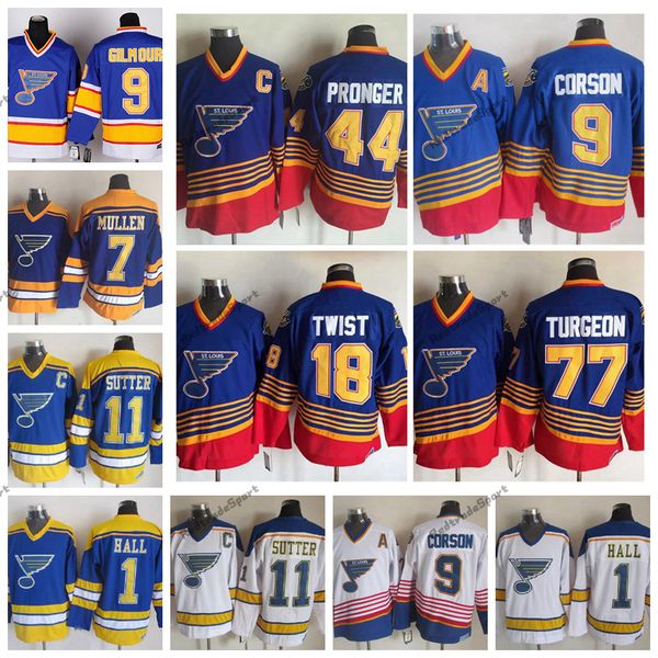 mens st. louis blues vintage #7 joe mullen hockey jerseys 11 brian sutter 1 glenn hall 44 chris pronger 9 shayne corson 18 tony twist 77 pie, Black;red
mens st. louis blues vintage #7 joe mullen hockey jerseys 11 brian sutter 1 glenn hall 44 chris pronger 9 shayne corson 18 tony twist 77 pie, Black;red