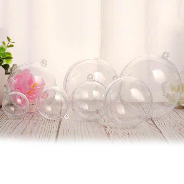 party decoration 10pcs transparent balls sphere baubles diy ornament hanging for christmas tree sale
party decoration 10pcs transparent balls sphere baubles diy ornament hanging for christmas tree sale