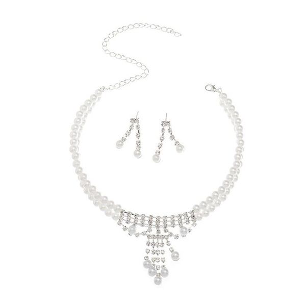 bride decorated pearls necklaces earring jewel set gsfs014 fashion women gift earrings necklace wedding jewelry sets, Slivery;golden
bride decorated pearls necklaces earring jewel set gsfs014 fashion women gift earrings necklace wedding jewelry sets, Slivery;golden
