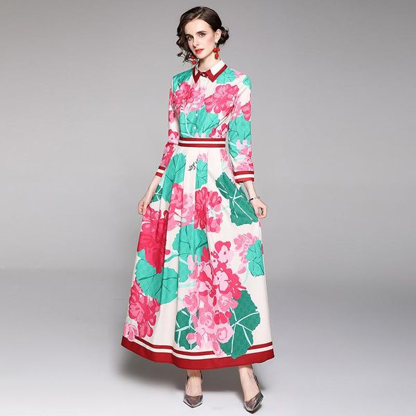 casual dresses 2021 floral runway maxi dress long sleeve autumn women designer shirt neck office slim pleated a-line party boho frock, Black;gray
casual dresses 2021 floral runway maxi dress long sleeve autumn women designer shirt neck office slim pleated a-line party boho frock, Black;gray
