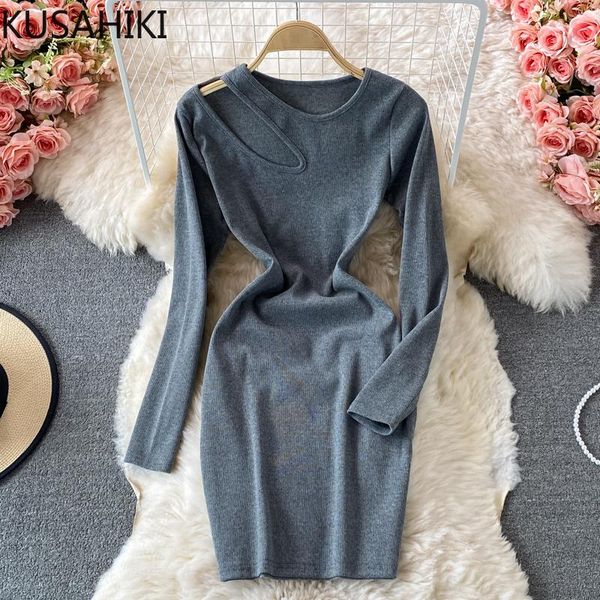 casual dresses kusahiki 2021 long sleeve stretch slim bodycorn women hollow-out o-neck korean dress vestidos de mujer 6k756, Black;gray
casual dresses kusahiki 2021 long sleeve stretch slim bodycorn women hollow-out o-neck korean dress vestidos de mujer 6k756, Black;gray