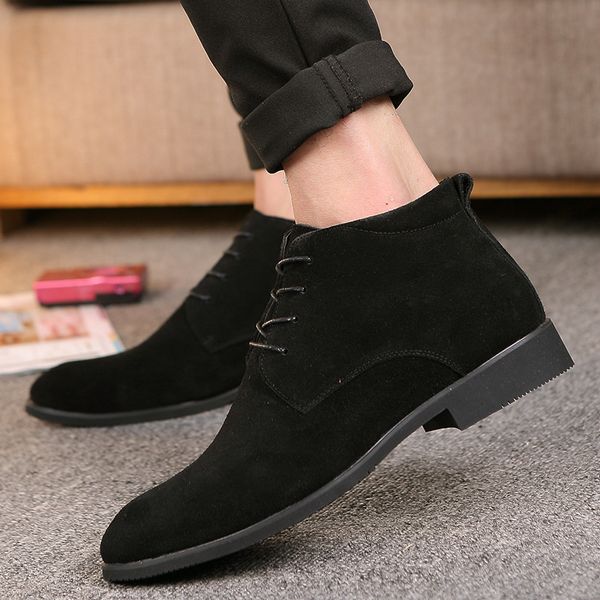 slippers trend of british mens shoes pointed leather boots korean version the leisure boot 1 mxu2, Black
slippers trend of british mens shoes pointed leather boots korean version the leisure boot 1 mxu2, Black
