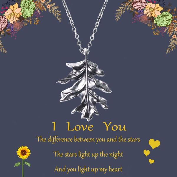 fashion trendy leaf necklace pendant charm chain for women men party jewelry accessories gift necklaces, Silver
fashion trendy leaf necklace pendant charm chain for women men party jewelry accessories gift necklaces, Silver