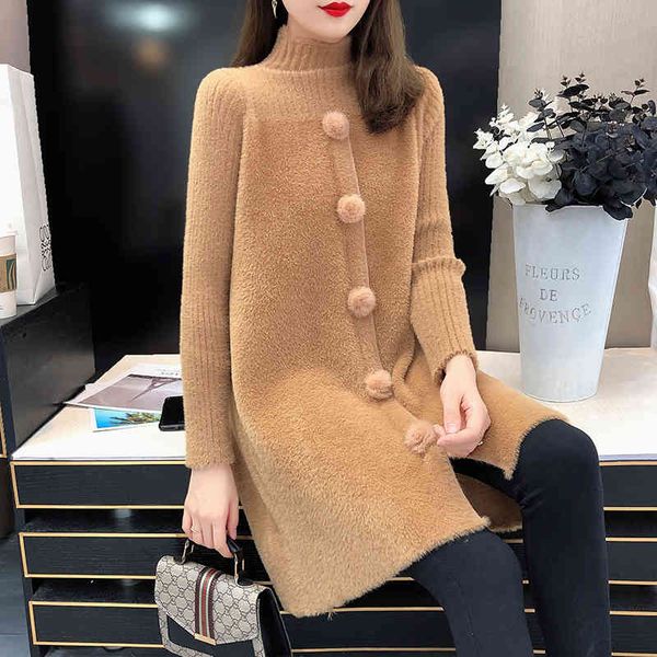 dress Korean style fake mink velvet dresss plus size loose super soft sweaters t410, Black;gray
dress Korean style fake mink velvet dresss plus size loose super soft sweaters t410, Black;gray