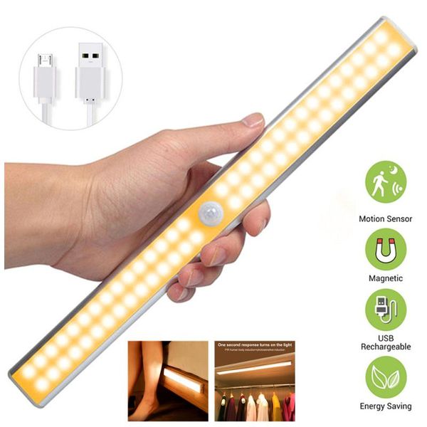 led closet light usb rechargeable under-cabinet lamp wireless motion sensor night with magnetic strip for cabinet wardrobe
led closet light usb rechargeable under-cabinet lamp wireless motion sensor night with magnetic strip for cabinet wardrobe