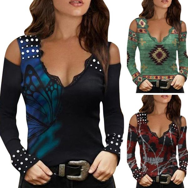 women's blouses & shirts women tees female 2021 big large off shoulder summer zipper boho casual femme hole out ladies t plus size, White
women's blouses & shirts women tees female 2021 big large off shoulder summer zipper boho casual femme hole out ladies t plus size, White