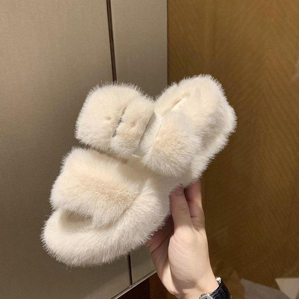 women winter mules backless cony hair comfort house fur slipper flats mule home slippers size 36-40, Black
women winter mules backless cony hair comfort house fur slipper flats mule home slippers size 36-40, Black