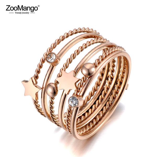 wedding rings zoomango titanium stainless steel fine ring jewelry rose gold star ball cz rhinestone bridal for women zr19122, Slivery;golden
wedding rings zoomango titanium stainless steel fine ring jewelry rose gold star ball cz rhinestone bridal for women zr19122, Slivery;golden