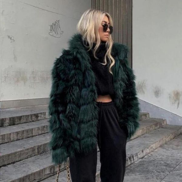 women's fur & faux zoepo turn down collar coats women fashion casual solid jackets elegant long sleeve female ladies, Black
women's fur & faux zoepo turn down collar coats women fashion casual solid jackets elegant long sleeve female ladies, Black