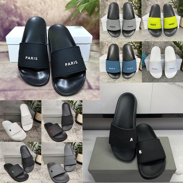 2022 men's women's sandals slippers shoes designer slide summer fashion wide flat flip flops with box size eur36-eur46, Black
2022 men's women's sandals slippers shoes designer slide summer fashion wide flat flip flops with box size eur36-eur46, Black