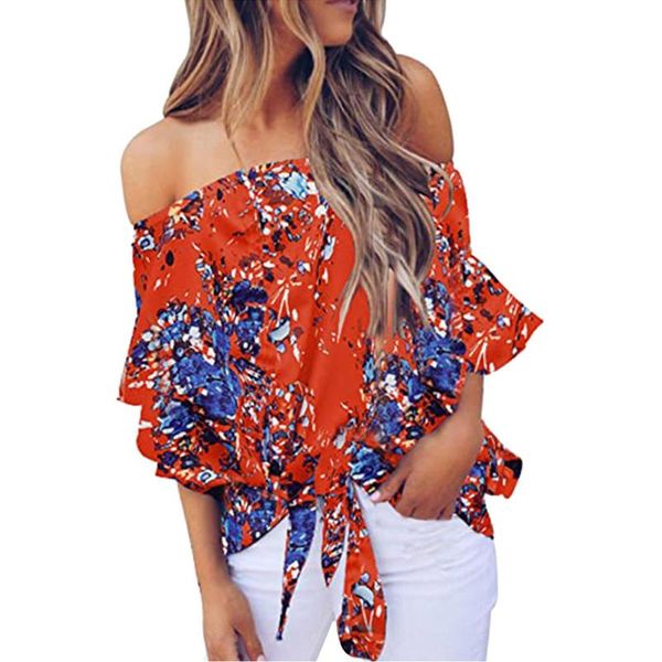 women's t-shirt t shirt femme graphic shirts casual printed harajuku off the shoulder tie knot front camisas de mujer, White
women's t-shirt t shirt femme graphic shirts casual printed harajuku off the shoulder tie knot front camisas de mujer, White