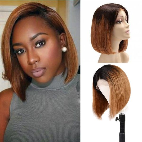 14inch ombre lace closure wig bob glueless 4x4 lace closure human hair wig straight short bob closure wigs preplucked 180%, Black
14inch ombre lace closure wig bob glueless 4x4 lace closure human hair wig straight short bob closure wigs preplucked 180%, Black