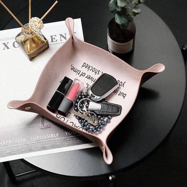 kitchen storage & organization pu leather desk trays key tray for jewelry phone coin box sundries bins decorative
kitchen storage & organization pu leather desk trays key tray for jewelry phone coin box sundries bins decorative