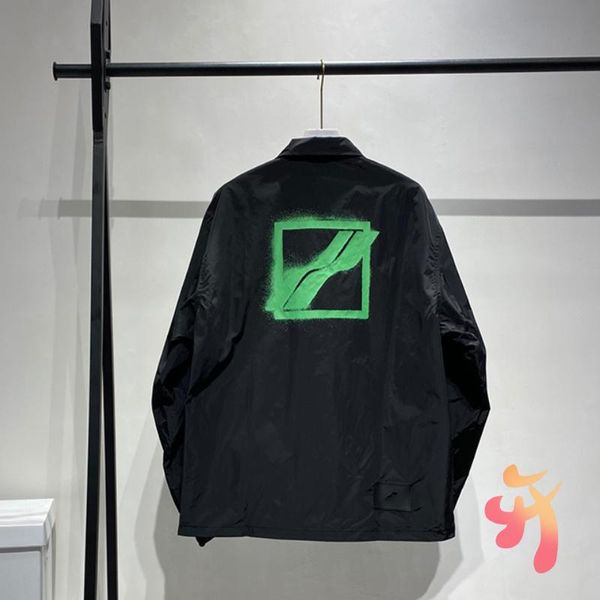 men's jackets we11done jacket green square splash ink welldone men women street fashion, Black;brown
men's jackets we11done jacket green square splash ink welldone men women street fashion, Black;brown