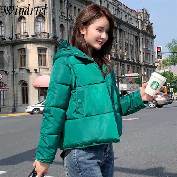 autumn and winter jacket women short female hooded warm parkas woman solid thickening padded clothing s-2xl windriel 211216, Black
autumn and winter jacket women short female hooded warm parkas woman solid thickening padded clothing s-2xl windriel 211216, Black