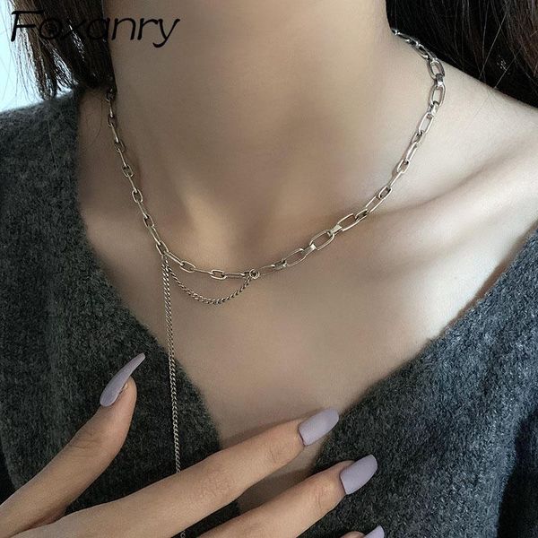 chains foxanry 925 sterling silver necklace 2021 trend punk hip hop vintage chain tassel party jewelry girls gifts couples accessories
chains foxanry 925 sterling silver necklace 2021 trend punk hip hop vintage chain tassel party jewelry girls gifts couples accessories