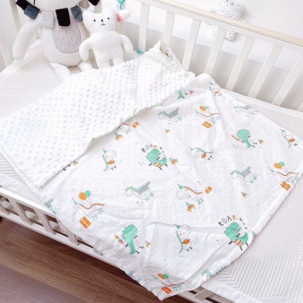 newborn sleeping baby minky dot blanket cotton gauze comforting kindergarten air conditoning quilt cover case four seasons
newborn sleeping baby minky dot blanket cotton gauze comforting kindergarten air conditoning quilt cover case four seasons