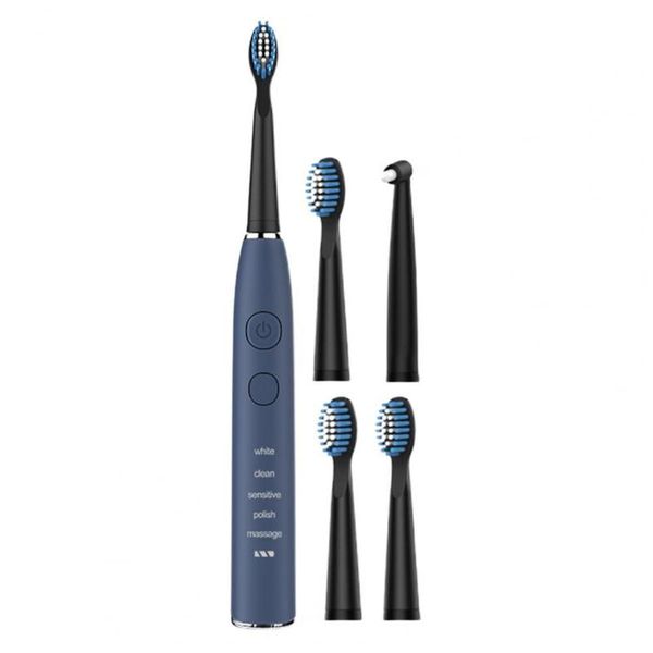 smart electric toothbrush 1set usb charge oral teeth brush long lifespan ergonomic abs timer 5 heads travel
smart electric toothbrush 1set usb charge oral teeth brush long lifespan ergonomic abs timer 5 heads travel