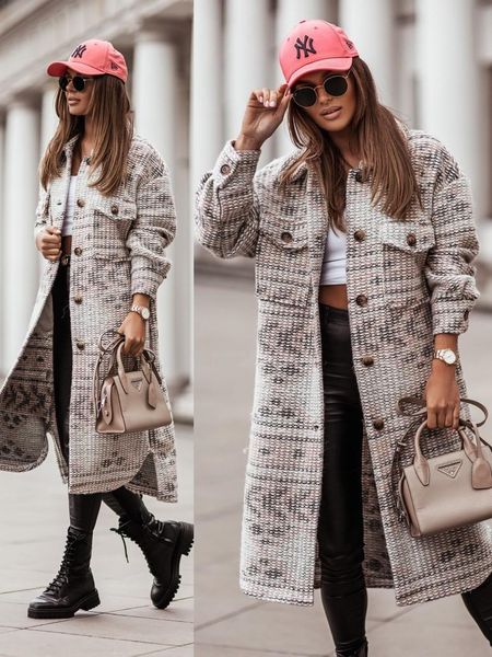 women's trench coats 2021 winter oversized female single breasted long sleeve elegant office for women, Tan;black
women's trench coats 2021 winter oversized female single breasted long sleeve elegant office for women, Tan;black