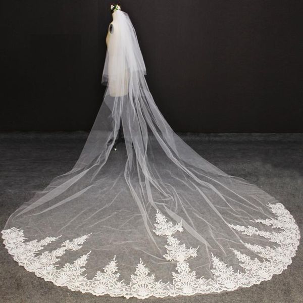 bridal veils cover face 2 layers long wedding veil 4 meters lace with blusher 2t white ivory comb accessories, Black
bridal veils cover face 2 layers long wedding veil 4 meters lace with blusher 2t white ivory comb accessories, Black