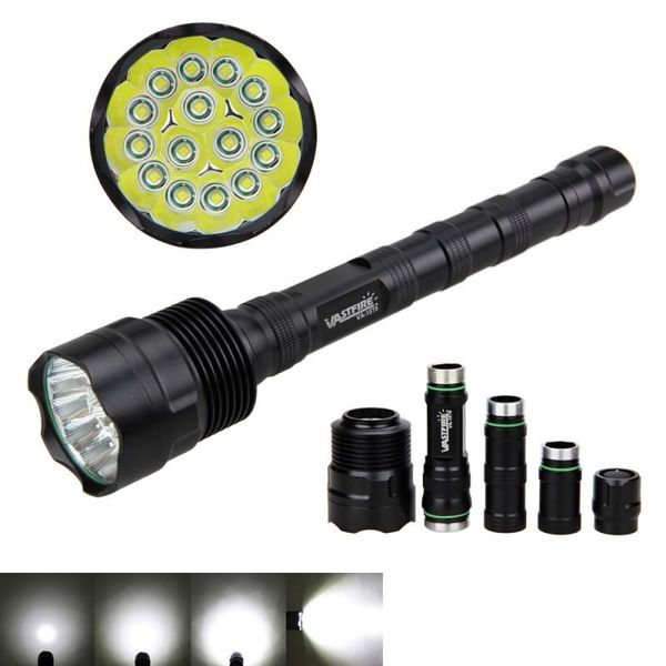 brightness 3000lm 15x xm-l t6 5 mode led military torch hunting lamp light flashlights torches
brightness 3000lm 15x xm-l t6 5 mode led military torch hunting lamp light flashlights torches