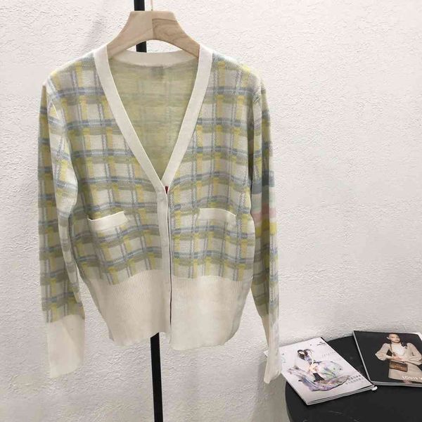 tb yellow plaid cardigan 8775, White;black
tb yellow plaid cardigan 8775, White;black