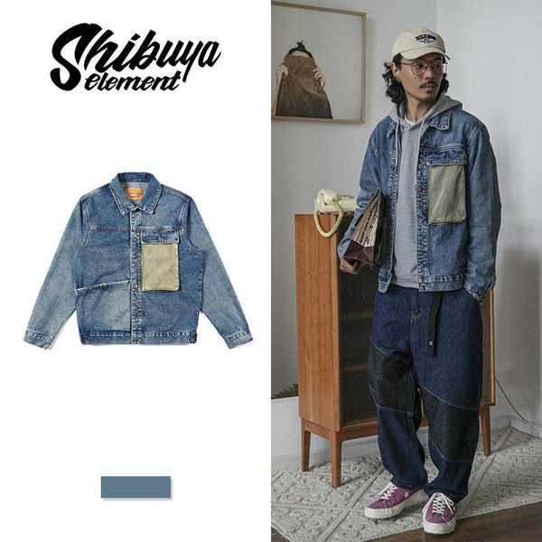 men's jackets trend 2021 denim jacket wash stitching pocket tooling loose, Black;brown
men's jackets trend 2021 denim jacket wash stitching pocket tooling loose, Black;brown