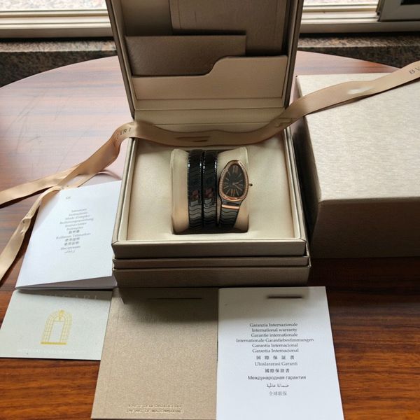 fashion serpentine watch ceramic material swiss movement dial with diamonds exquisite luxury, Slivery;brown
fashion serpentine watch ceramic material swiss movement dial with diamonds exquisite luxury, Slivery;brown