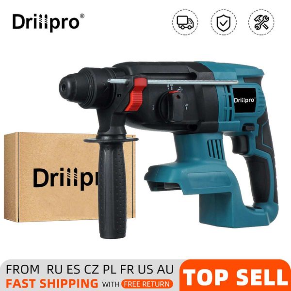 18v 4 functions electric brushless cordless rotary hammer drill rechargeable hammer 27mm impact drilll for 18v makita battery
18v 4 functions electric brushless cordless rotary hammer drill rechargeable hammer 27mm impact drilll for 18v makita battery