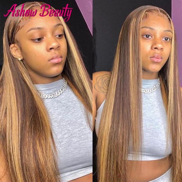lace wigs hd transparent highlight front 4x4 closure wig 13x4 straight human hair, Black;brown
lace wigs hd transparent highlight front 4x4 closure wig 13x4 straight human hair, Black;brown