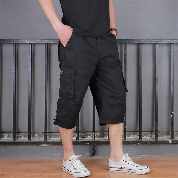summer baggy multi pocket zipper women pants cargo shorts breeches male long army green khaki men tool work short bermuda, Black
summer baggy multi pocket zipper women pants cargo shorts breeches male long army green khaki men tool work short bermuda, Black
