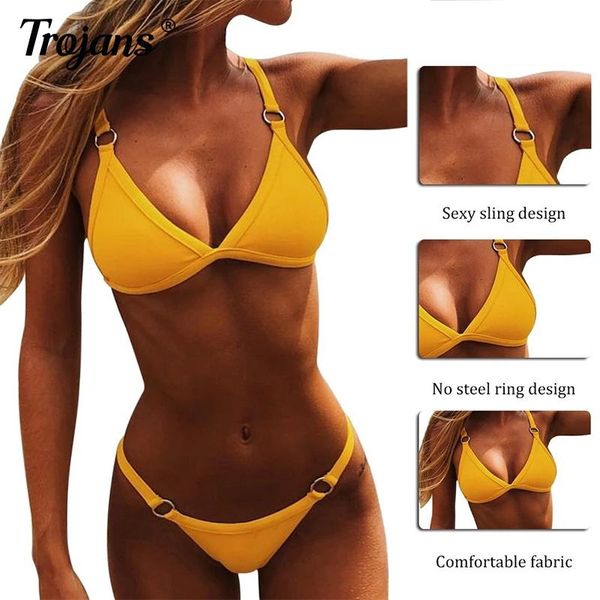 women's swimwear fashion v neck bikini set beachwear ring two piece summer swimsuit solid color female, White;black
women's swimwear fashion v neck bikini set beachwear ring two piece summer swimsuit solid color female, White;black