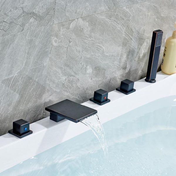 oil rubbed bonze finish three handles shower bathroom faucet cold water tap sets
oil rubbed bonze finish three handles shower bathroom faucet cold water tap sets